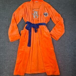 Son Goku Dragon Ball Z Plush Robe Size Small / Medium With Pockets CoolChange